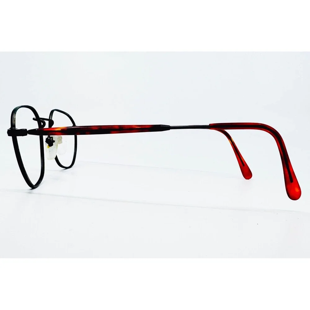 Joseph Abboud Eyeglasses Mens Black Tortoise JA6 Round Frame 48-21-150